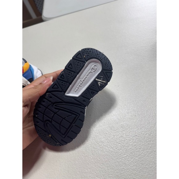 Champion Toddler Sneakers Size 6T Red Black Blue‎ Athletic Shoes - Picture 2 of 5